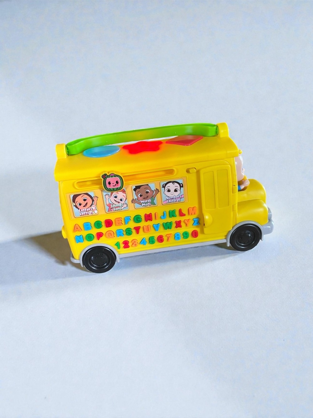 Cocomelon Learning Bus Alphabet Numbers Toy